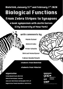 Biological Functions – From Zebra Stripes to Synapses