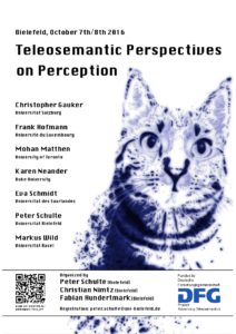 Teleosemantic Perspectives on Perception