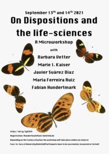 Dispositions and the life-sciences – A Microworkshop