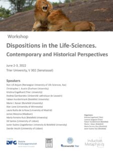Dispositions in the Life-Sciences. Contemporary and Historical Perspectives
